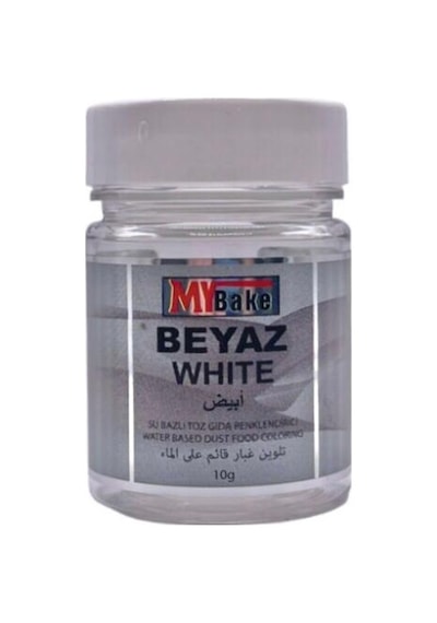 My Bake Su Bazlı Beyaz Gıda Renklendirici 10 G