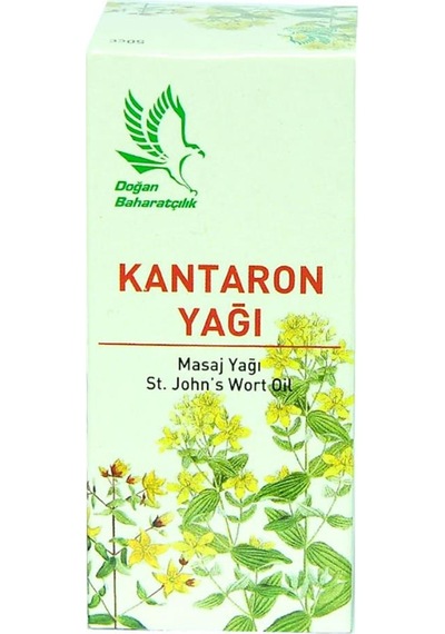 Doğan Baharatçılık Kantaron Yağı 50ML ML Doğal Saf Masaj Yağı
