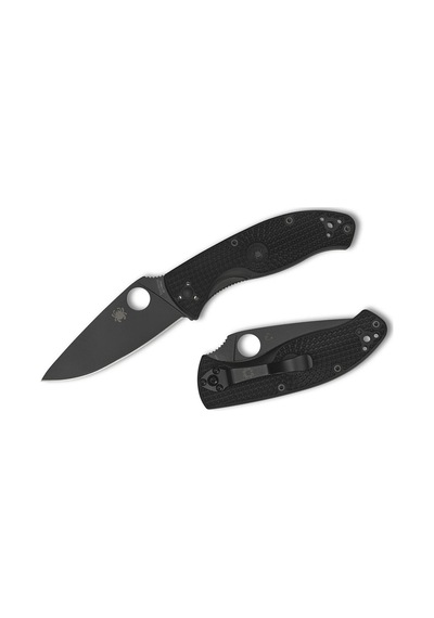 Spyderco Tenacious Lightweight Black Plain Kamp Çakı Siyah 78640306