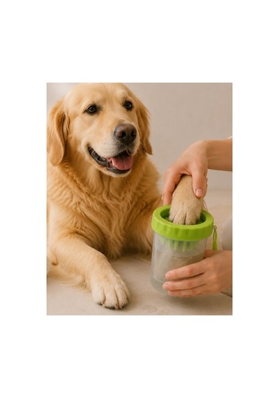 Köpek Ayak Yıkama Çok Renkli