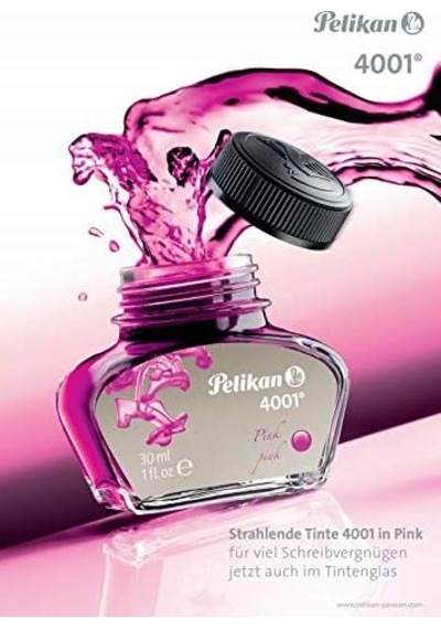 Ayrex 4001 Yazı Mürekkebi 30ml Pembe Genel