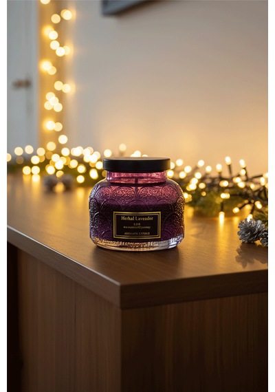 Lavantalı Aromatik Mum