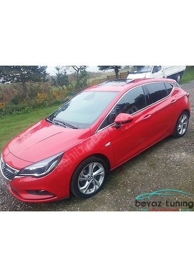 Opel Astra K Cam Çıtası Çerçevesi Kromu Nikelajı Komple Hb