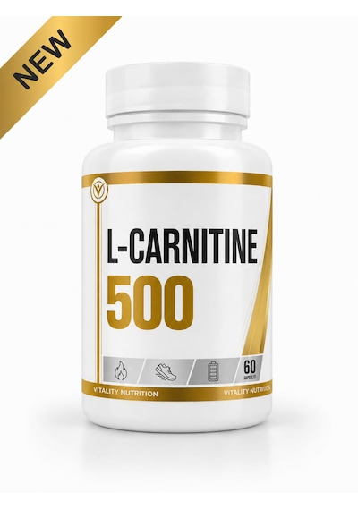 Vitality Nutrition L-carnitine 500 Mg 60 Kapsül