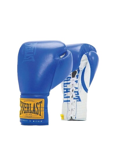 Everlast 1910 Sparring Laced Mavi 14oz Boks Eldiveni Çok Renkli
