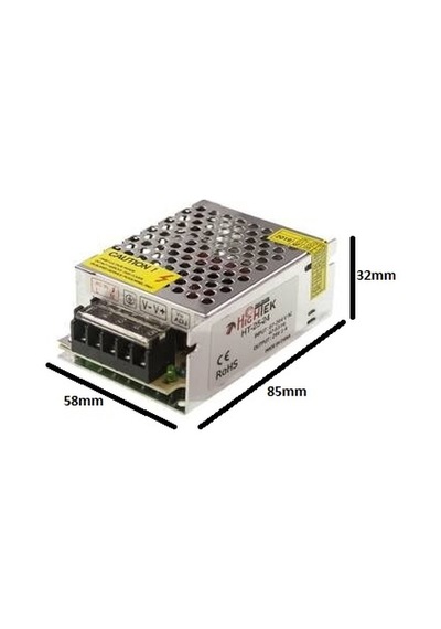 Hightek 24V 1A Metal Kasa Smps Adaptör