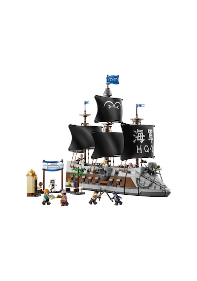 LEGO® ONE PIECE Garp’ın Savaş Gemisi 75646 - 9 Yaş ve Üzeri Çocuklar için 8 Minifigür İçeren Oyuncak Yapım Seti (1705 Parça)
