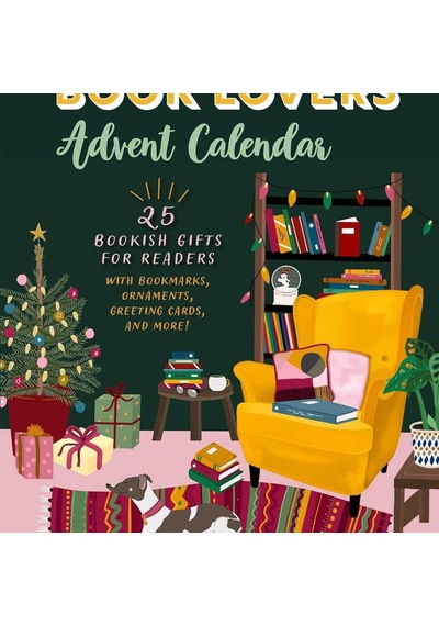 "bookworm Delight Advent Takvimi - Masa, Breakroom Ve Ev Dekoru İçin 24 Eşsiz Edebi Sürprizler"