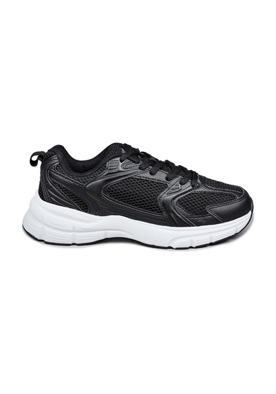 Jump 28712 Siyah - Beyaz Kadın Sneaker Günlük Spor Ayakkabı Bej