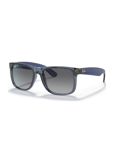 Ray-Ban Rb 4165 6596t3 51 Justin Unisex Polarize Şeffaf Mavi Kemik Güneş Gözlüğü