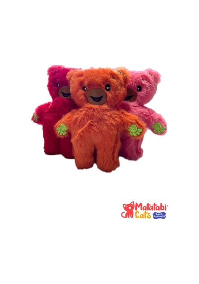 Matatabi Cats Bear Peluş Kedi Oyuncağı Doğal Matatabi Li,dayanıklı,kediler İçin Eğlenceli Oyuncak