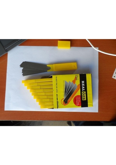 Falçata Bıçağı Maket Bıçak Ağzı 10 Kutu 100 Adet 0.35mm Falcata Yedeği