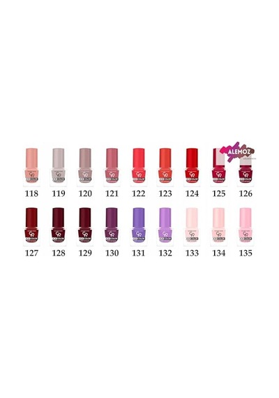 Ice Color Nail Lacquer No: 125 - Parlak Bitişli Mini Oje 6 Ml