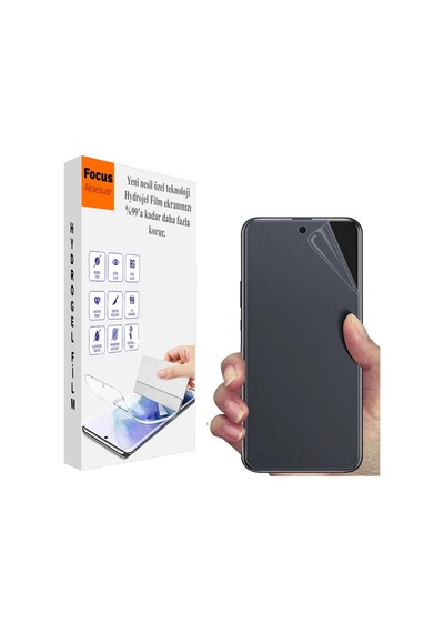 Samsung A73 Kırılmaz Cam Özel Kesim Mat Hydrogel Film