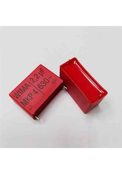 Mkp4j042207e00mysd 2.2mf 630v 37.5mm Wıma Polyester Kondansatör 8 Adet