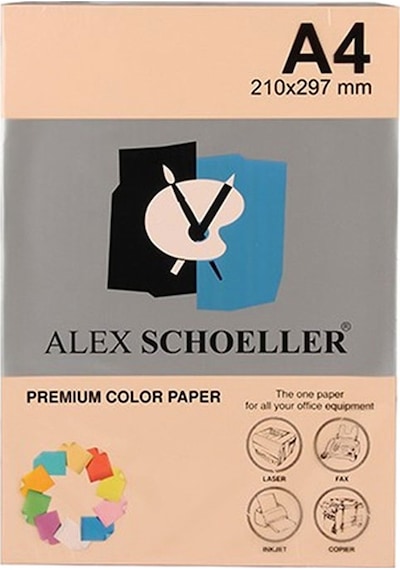 Alex Schoeller A4 Fotokopi Kağıdı 500 Adet Somon 550
