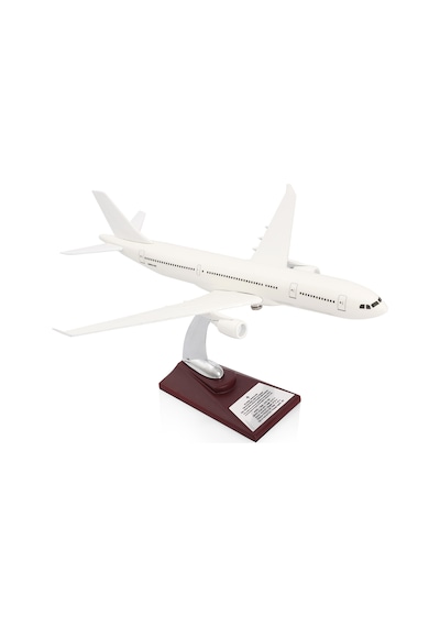 Zekupp Airbus A330-300 Model Uçak Beyaz Renkli Uçak Maketi