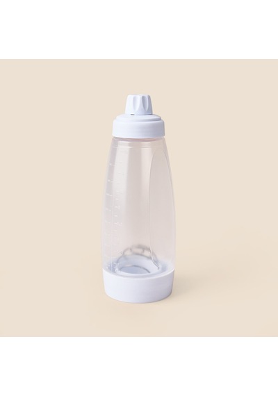 Hamur Karıştırıcı Şişe - Mavi / Şeffaf - 1 Lt Çok Renkli