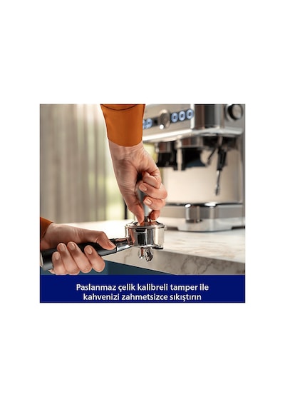 Philips PSA3228/01 1350 W Barista Brew Yarı Otomatik Espresso Makinesi