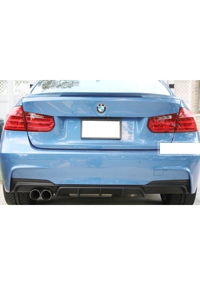 Bmw Plastik F30 2012 - 2018 M Performance Difüzör