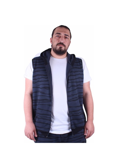 Moc Grande Mocgrande Büyük Beden Unisex Yelek 23600 Indıgo