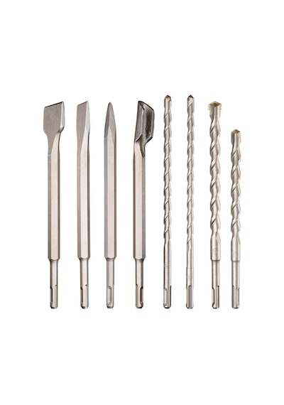 Cat DA03902 SDS-Plus Tungsten Karbür Beton Kırıcı Delici Matkap Uç Seti 17 Parça