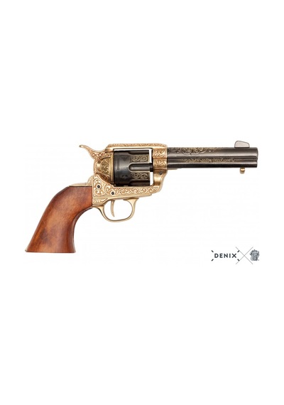 Denix-cal.45 Peacemaker Revolver 4,75", Usa 1873-jdnxm-1280-l