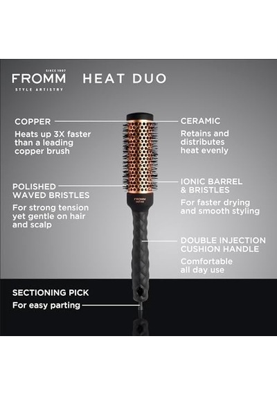 Heat Duo 1.25" Bakır Yuvarlak Fırça 82637541