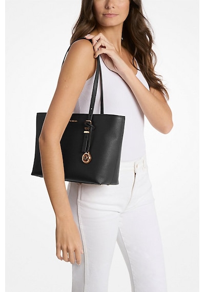 Michael Kors Kadın Quinn Orta Boy Tote Omuz Çantası - Siyah Black