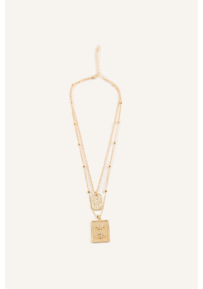 Defacto Kadın 2li Kolye H3614axnsgd1 Gold
