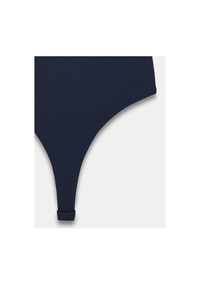 Dilvin 21216 Askılı Bodysuit-k.lacivert-16508