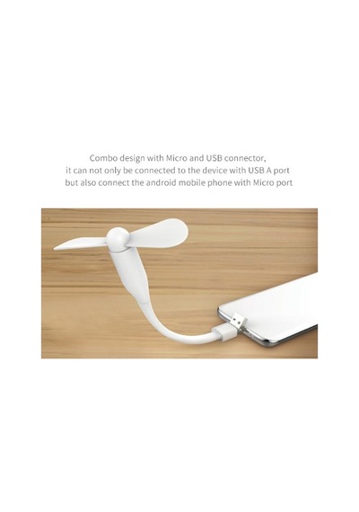 Rock Space Pratik Taşınabilir Mini Usb Fan & Masa Lambası