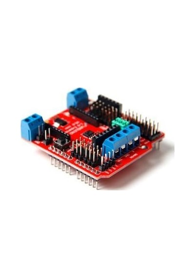 Elektronikport-Arduino Xbee Sensör Bağlantı Kartı Kırmızı Siyah