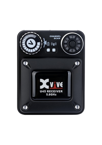 Xvive Xv-u45r4 4 Alıcı + 1 Vericili Kablosuz In-ear Monitör Sistemi Siyah