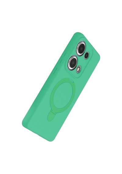 Xiaomi Redmi Note 13 Pro 4g Uyumlu Regal Magsafe Standlı Kapak - Yeşil