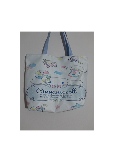 Owl Bag Sanrio Kawai - Cinnamoroll Desenli Tasarım Kumaş Omuz Çantası Çok Renkli