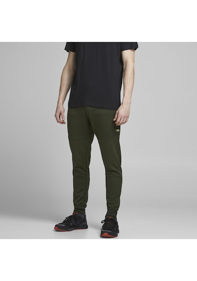 Jack & Jones Beli Ayarlanabilir Sweat Pantolon- Will 12184970 Deep Lichen Green Koyu Yeşil