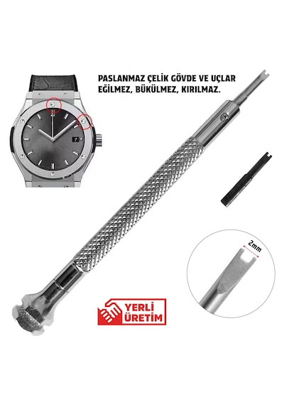 Hublot Tornavidası Saat Kayışı Kordon Sökme Çatal Pim Çıkarma