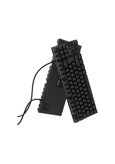 Hk410 Mekanik Switch 19 Mod Rgb Kablolu Siyah Tkl Türkçe Gaming Klavye Mavi Switch