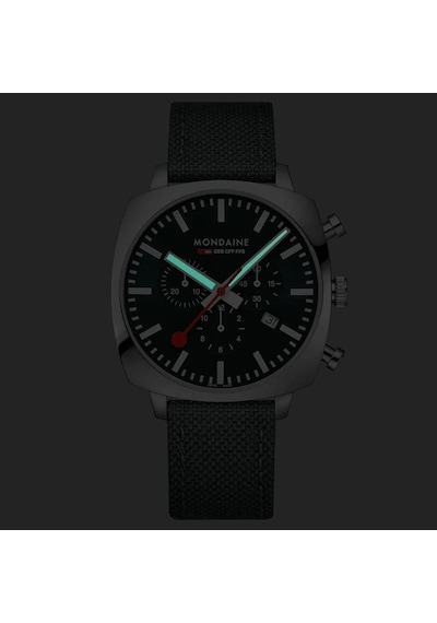 Mondaıne Grand Cushıon Msl.41460.lf.set Erkek Kol Saati Gümüş