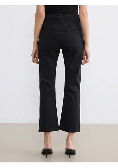 Lcwaıkıkı Classic Siyah Flare Kadın Jean Pantolon