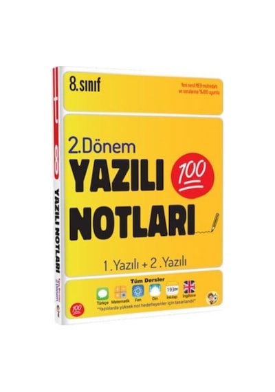 Tonguç 8 Sınıf Yazılı Notları 2 Dönem