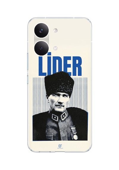 Poco X8 Pro Max Uyumlu Atatürk Lider Baskılı Silikon Kılıf Renkli