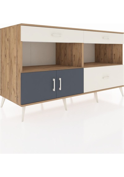 Kronos Konsol 2 Raflı 3 Çekmeceli 2 Kapaklı 176x59x99 Çam-antrasi Çam-antrasit/aytaşı Kronos Konsol 2 Raflı 3 Çekmeceli 2 Kapaklı 176x59x99 Çam-antrasi Çam-antrasit/aytaşı