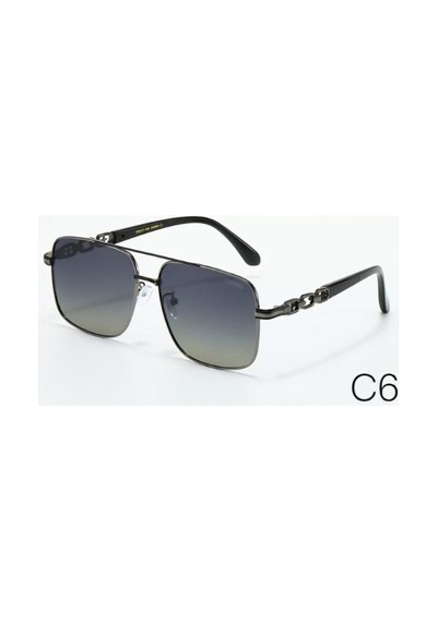Kadın Polarize Korumalı Metal Çerçeveli Güneş Gözlüğü Esp039 Siyah - Yeşil - 713558714 Siyah