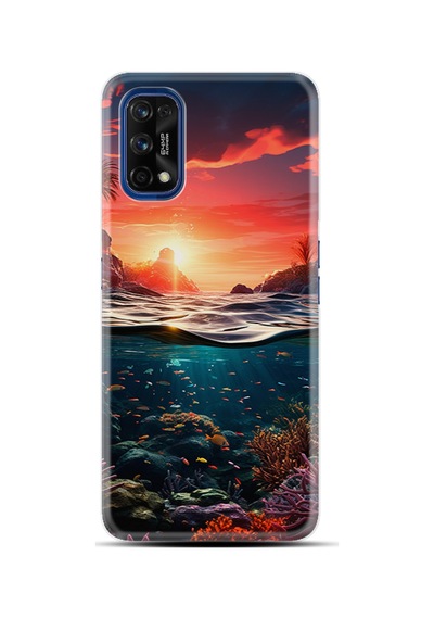 Realme 7 Pro Kılıf Boutique Baskılı Resimli Okyanus Pcode -067