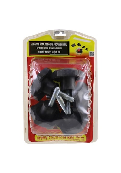 M10X50 Civatalı Model No:5 Plastik Sıkma Kolu