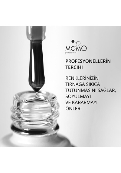 Momo Professional Kalıcı Oje İçin Base Coat 9 ML