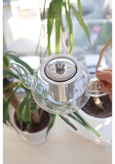 Aloha Cam Demlik Çay Ve Kahve 600ml