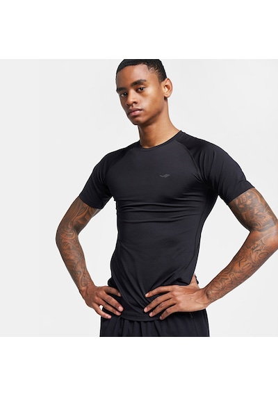 Lescon Erkek Antrenman Kısa Kol T-shirt 26b-1061 Siyah